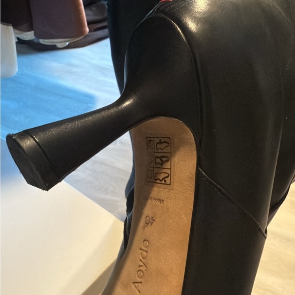 Aeyde Black Esme leather boots - Picture 6 of 8
